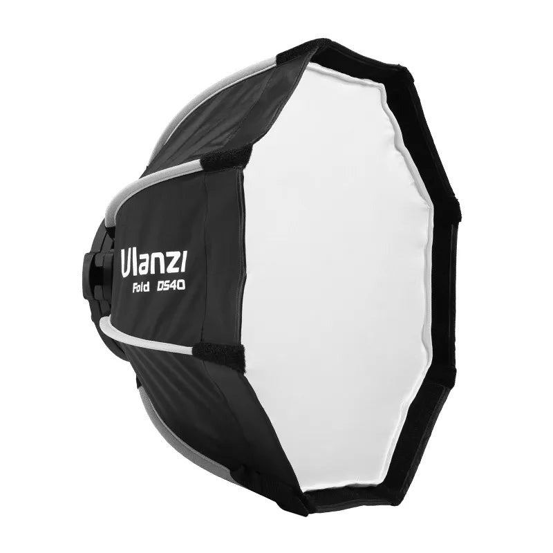 Ulanzi 60cm / 40cm Mini Bowens Mount Quick Release Octagol Softbox with Light Diffuser and Grid for Photography Studio Lighting Vlogging Live Streaming Video Content Creators
