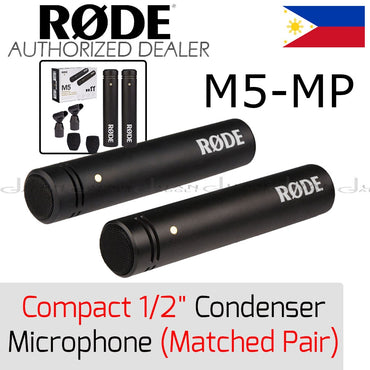 Rode M5 Compact 1/2" Condenser Microphone (Matched Pair)