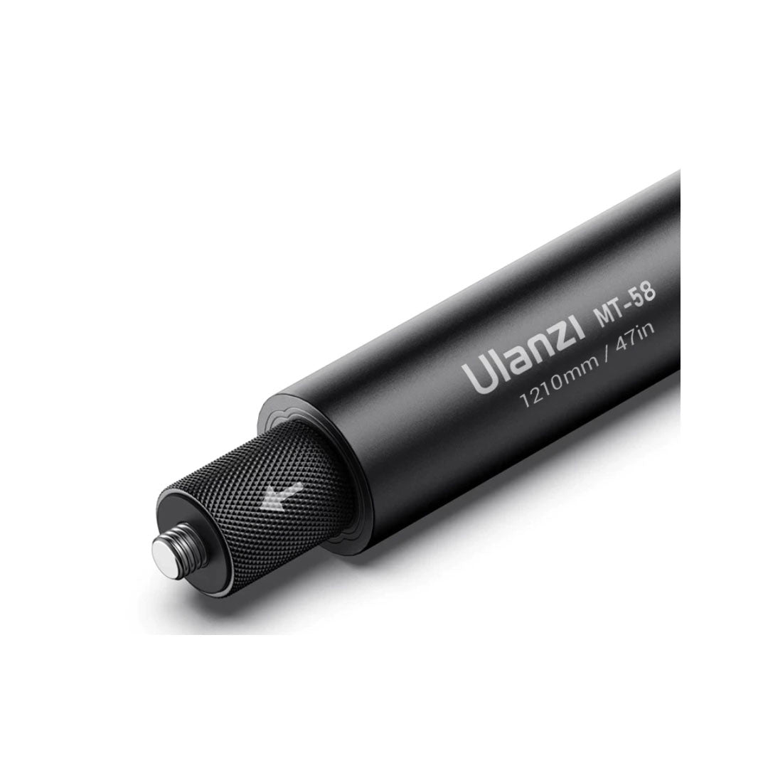 Ulanzi MT-57 31" / MT-58 47" Extendable Action Camera Selfie Stick Pole with 1/4" Universal Threaded and Invisible effect for Panoramic Cameras, Sports Cameras and Smartphones | 3031, 3032 |JG Superstore