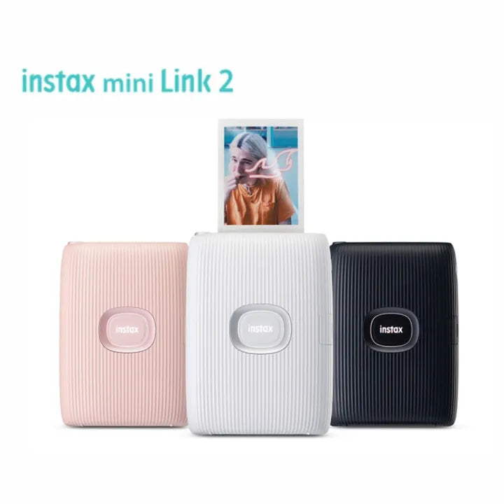 FUJIFILM Instax Mini Link 3 Smartphone Printer with 3D AR Effects, Remote Live View, Collage Mode, Easy Sharing, In-App Stickers & Frames, Tilt-to-Zoom, and iOS & Android Support