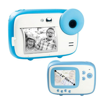 AGFAPHOTO Realikids (ARKIC) 10MP Digital Instant Camera with 1/4" CMOS Sensor, HD 1080p Video Capture, 2.4" LCD TFT Display, Max 32GB Memory Storage Support, 57mm Thermal Printing for Point and Shoot Photo Video - Blue, Pink