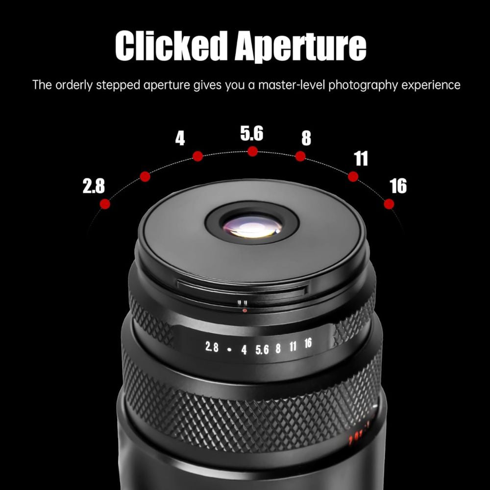 AstrHori 25mm F/2.8 MF Full Frame Ultra Macro Lens for Nikon Z Mount Mirrorless Camera Manual Focus, Clicked Aperture and 2-5x Magnification Range for Photography