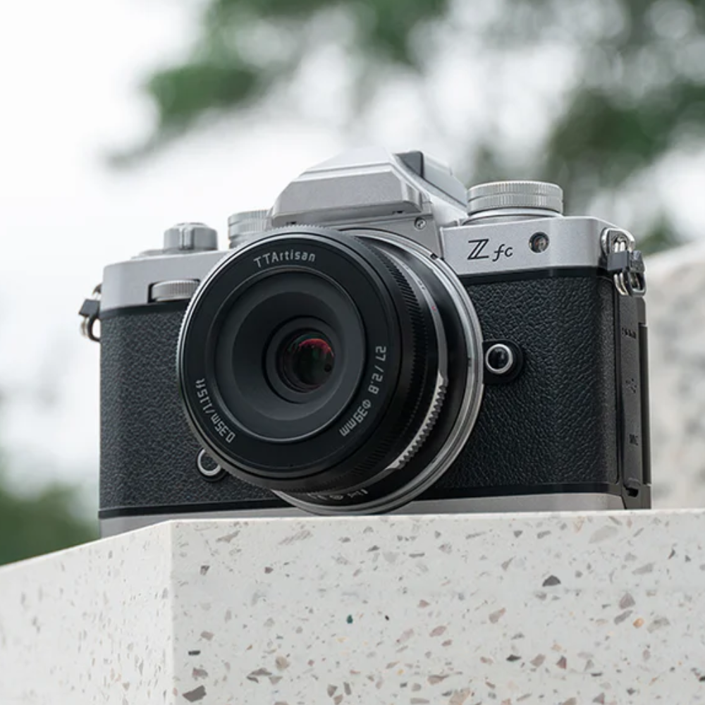 TTArtisan 27mm f/2.8 AF Autofocus APS-C Format Nikon Z Mount Portrait Pancake Prime Lens with STM Stepping AF Motor, 13.8" Focusing Distance and USB-C Port Firmware Upgrade for Smooth Bokeh, Landscape, Scenic Photography