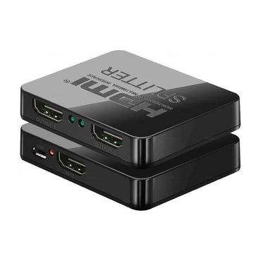 ArgoX 4K 1x2 / 1x4 / 1x8 HDMI Splitter Supports 3D, 3.4Gbps Data Rate and TMDS Clock, AWG26 HDMI Cable, 8/10/12bit Deep Color for DVD Player, TV, Monitor, Projector | HDSP2-P HDSP4-P HDSP8-P