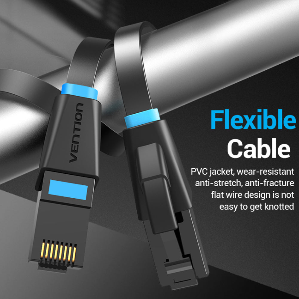 ***πͺππ¬πΌπΉπΌπ΅πΎπ¬!!!  Vention CAT6 Ethernet 50M Flat Cable UTP Patch 1000Mbps 250MHz Lan Network Wire Cord for Internet Router PC Modem