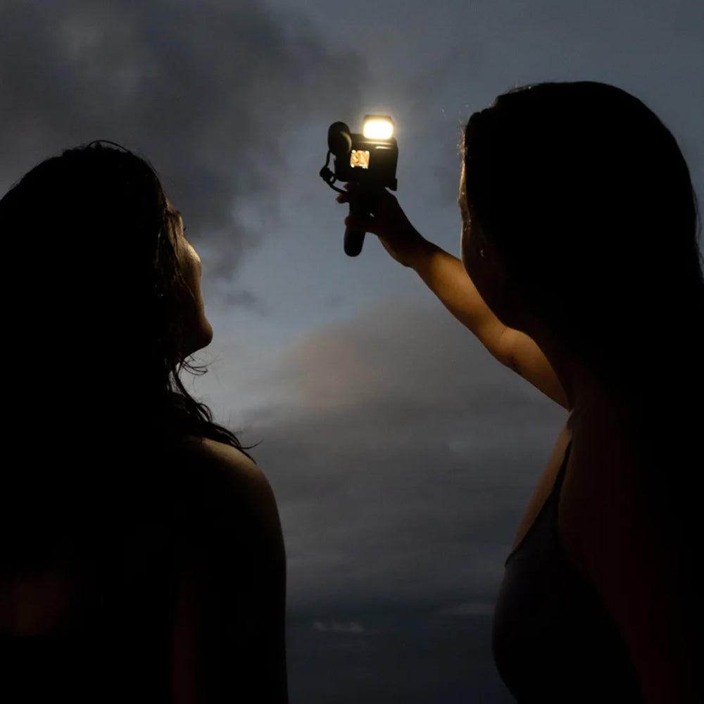 GoPro Light Mod LED Light with 5000K Color Temperature, 4 Level Brightness, Max 33ft Waterproof and 6hrs Battery Life for HERO 12 / 11 / 10 / 9 BLACK Action Camera | ALTSC-001-EU