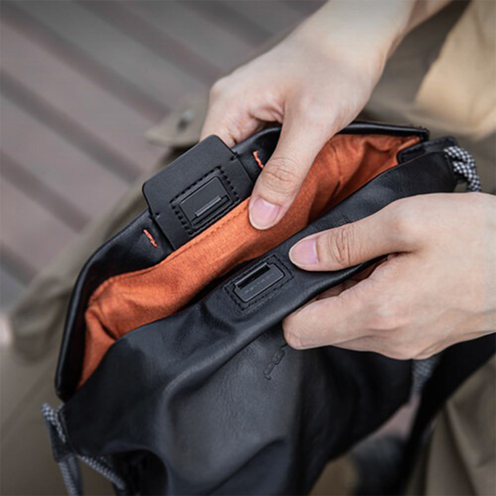 PGYTECH Cloud Camera Pouch Bag with Hidden Apple AirTag Pocket, Magnetic Buckle Design, Interior Storage Divider, and Detachable Shoulder Strap | P-CB-260 P-CB-261