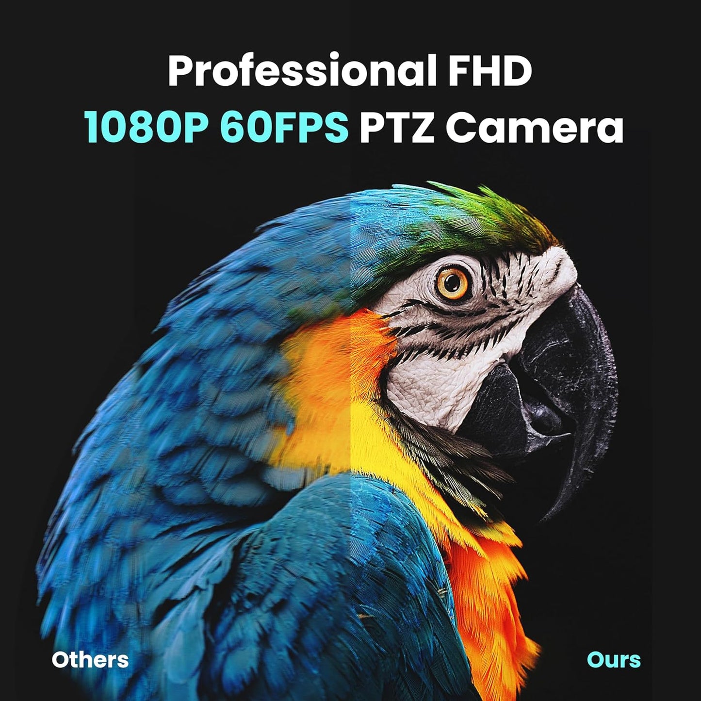 Tenveo UHDMAX 1080P FHD PTZ Conference Camera with Smart Auto Tracking, 12X Optical Zoom, 2MP 1/2.8" Sony Sensor, 3G-SDI, HDMI, USB, and LAN Output for Video Live Streaming, Broadcast, Meeting & Conferencing