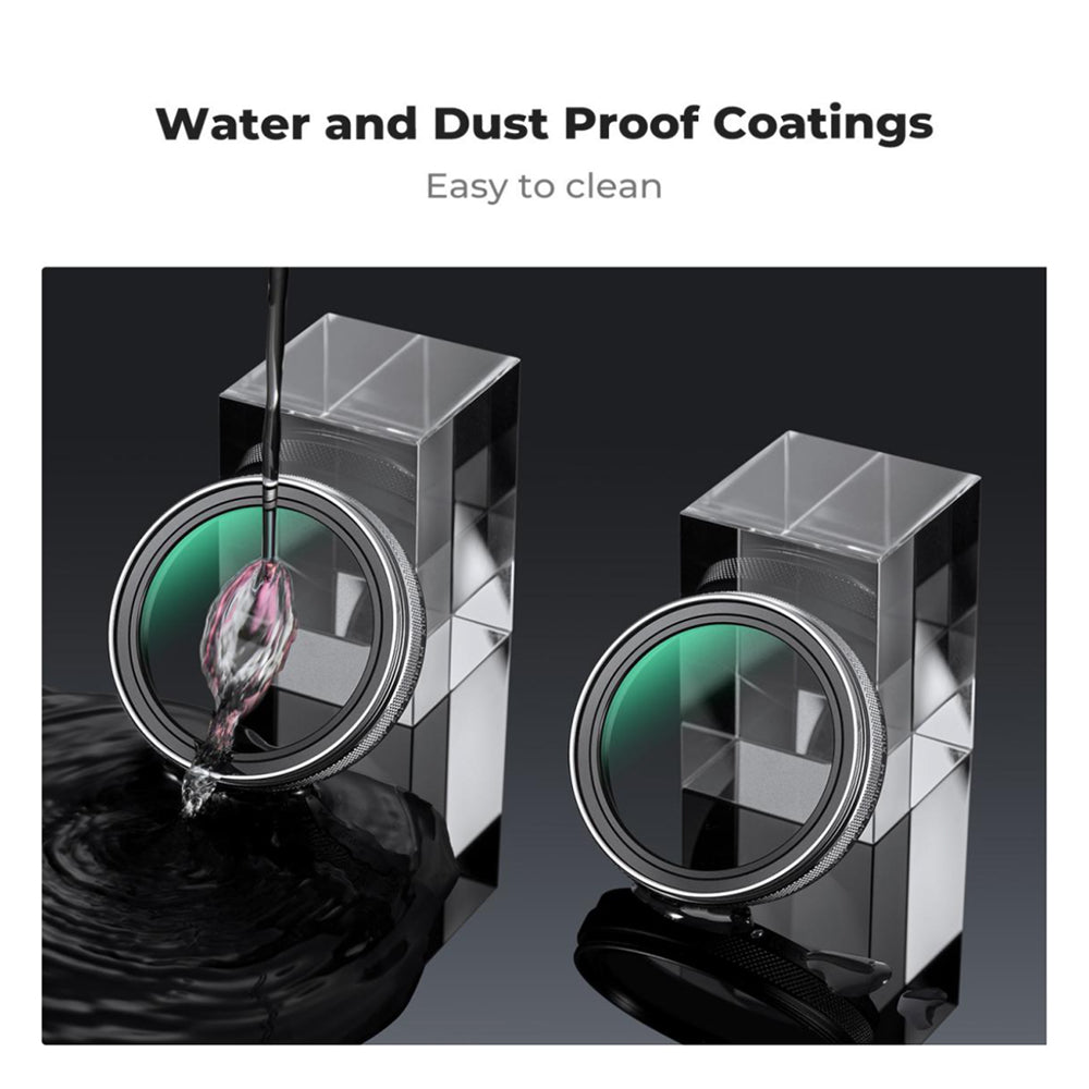 K&F Concept FUJIFILM X100 Series NO-X Black Mist 1/4 Diffusion Lens Filter for FUJI X100, X100F, X100S, X100T, X100V, X100VI Cameras - Multi-Coated Optical Glass, Magnetic Frame, High-Definition, Waterproof & Scratch-Resistant