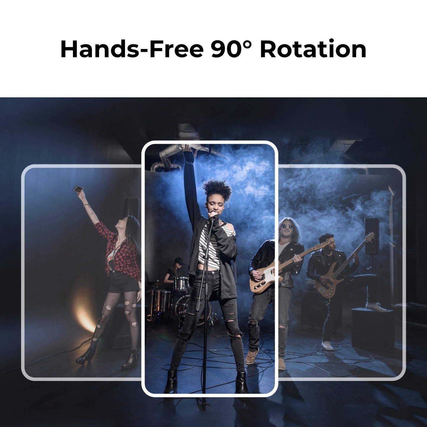 OBSBOT Tail 2 AI-Powered 4K PTZR Streaming Camera with Intelligent Auto Tracking, Up to 12x Zoom, Multi-Cam Support, NDI | HX3 Connectivity, 3-Axis Gimbal, Horizontal & Vertical Rotation for Smartphones, Tablets, Computers and Laptops