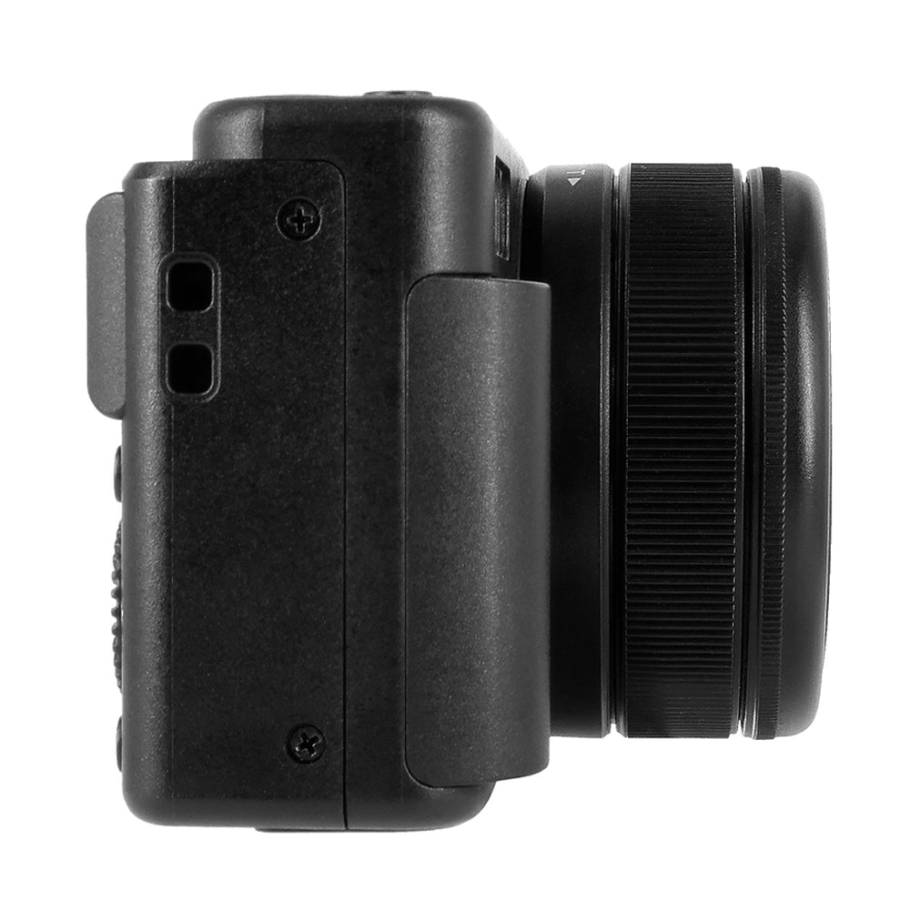 Yashica City 100 (DGC100) 13 Megapixel Point & Shoot Digital Camera CMOS Sensor, 3x Optical / 4x Digital Zoom, 4K Image Video, 2.8" LCD Display, Max 256GB MicroSD Card Slot, 1250mAh Replaceable Battery & YASHICA App Support | Black, White