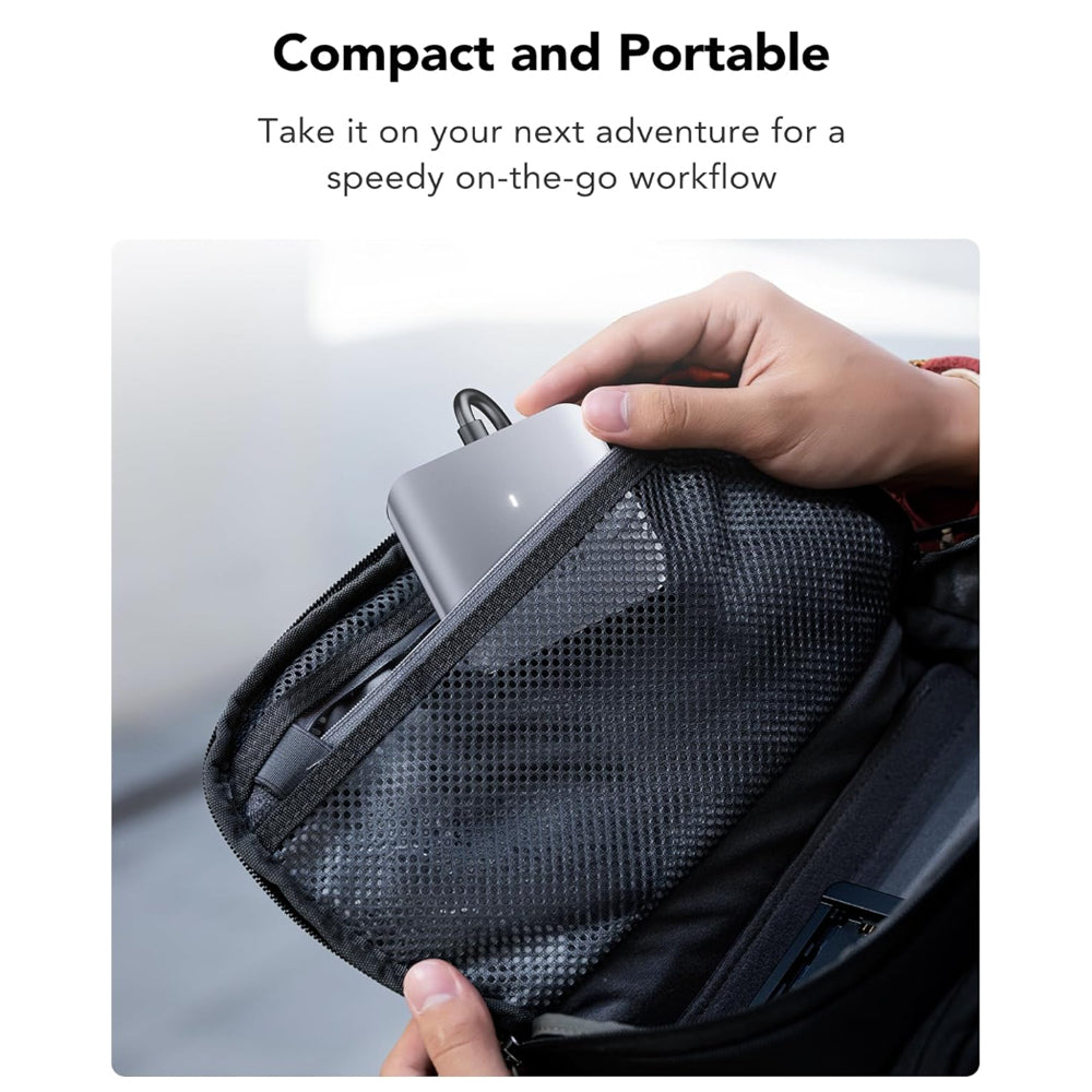 Lexar Professiol RW510 CFexpress Type B USB Type-C 3.2 Gen 2 CF Express Compact Flash Memory Card Reader with Max 10Gbps Transfer Speeds for Desktop Computer PC Mac