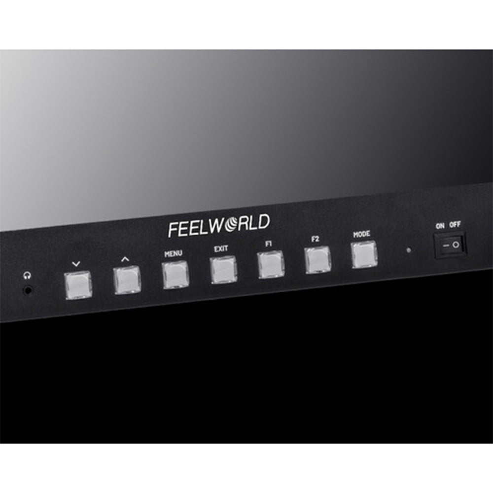FEELWORLD FVM215 (21.5") High-Bright 1000nit Broadcast Monitor for 4K 60Hz Support, 3G-SDI & HDMI In & Out, V-Mount Battery Plate, 3D LUT, Waveform for Professional Videography Cinematic Production