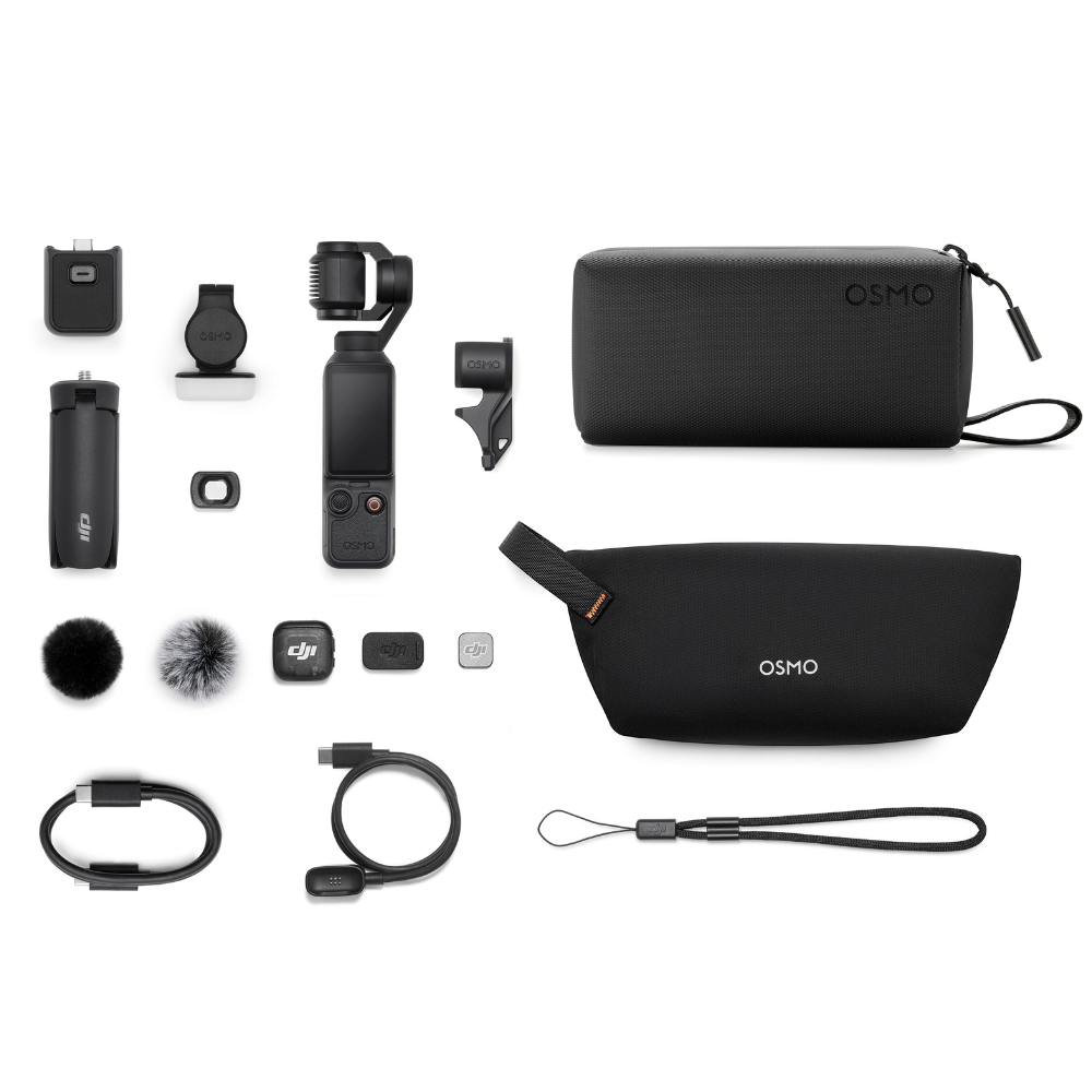 DJI Osmo Pocket 4 4K Gimbal Camera 1” CMOS Rotating OLED Touchscreen Vlog Cam