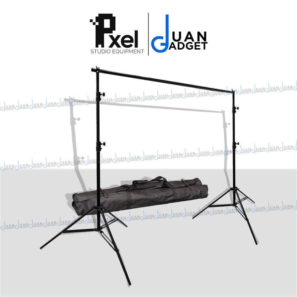Pxel LS-BD2.8X3.6 Heavy Duty Backdrop Background Muslin Stand 2.8M x 3.6M or 9 x 12 Feet