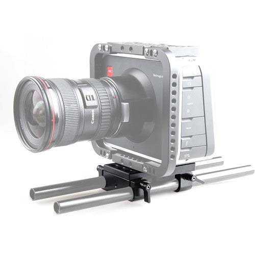 SmallRig Camera Base Plate with Dual 15mm Rod Clamp Railblock for Rod Support/ DSLR Rig Cage - 1775