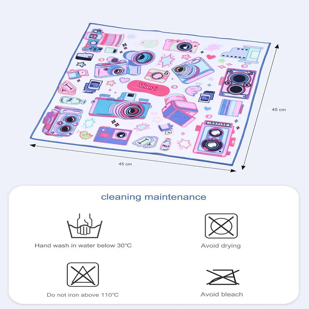 Ulanzi Protective Wrapping Cloth (45x45cm) Made with High-Polymer Fabric for Cameras, Lenses, Tablets, Smartphones, and Other Electronic Devices