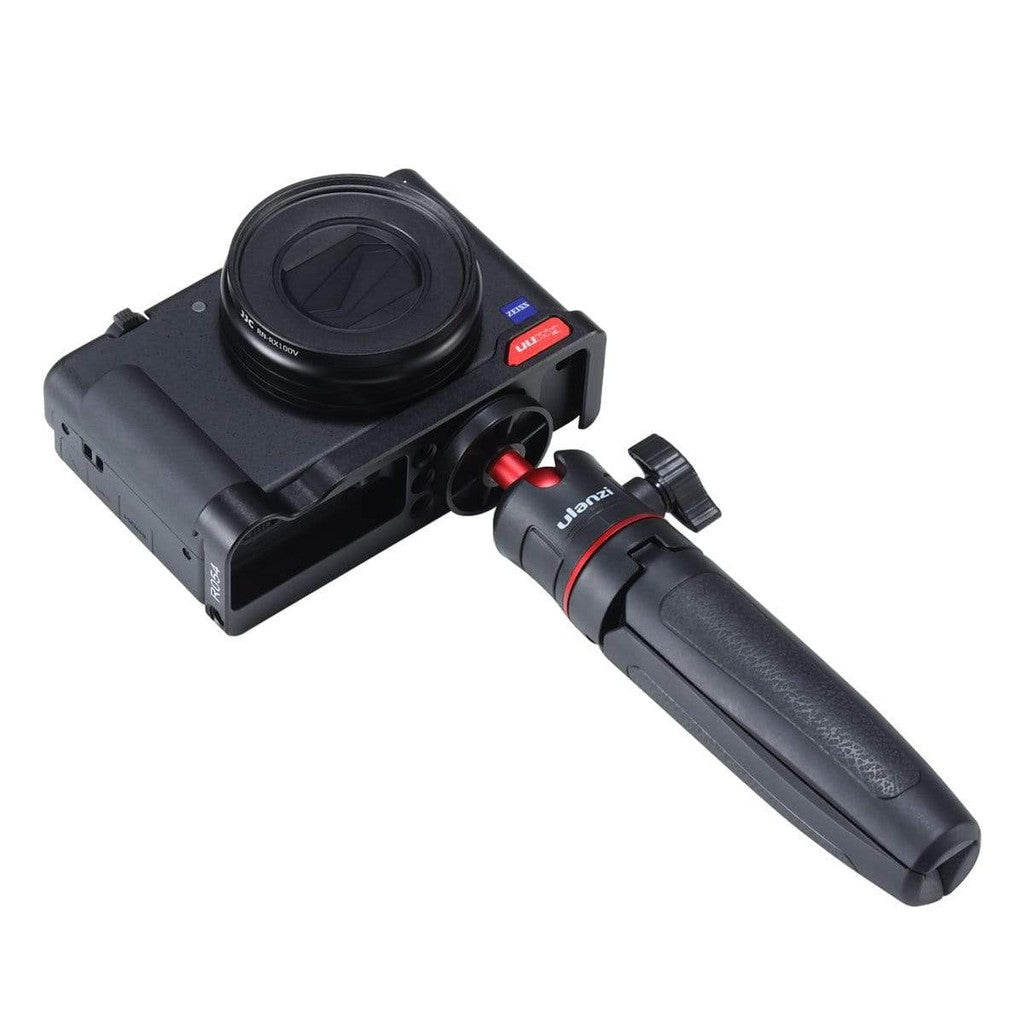 UURig by Ulanzi R054 Metal Extension Base Plate Mount Vertical Shooting Bracket with Cold Shoe for Sony ZV-1