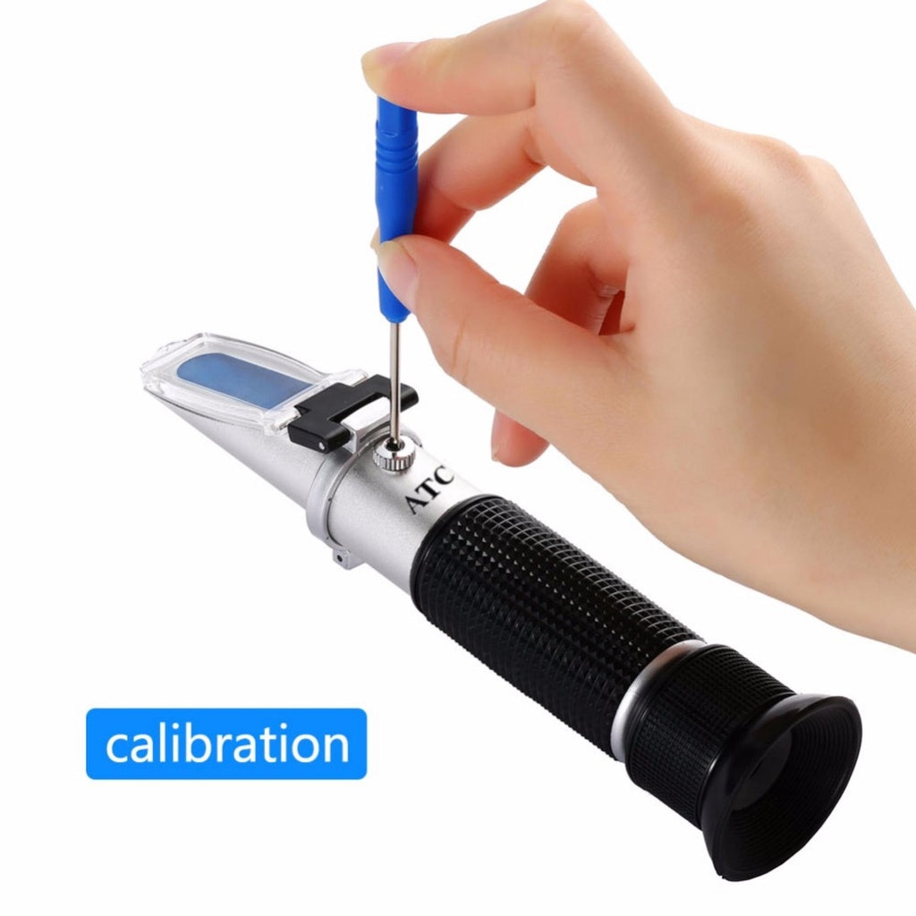 Eagletech BRIX 0-32 ATC Hand Held Refractometer 0~32% Brix 1.000- 1.130 Beer Wort Specific Gravity
