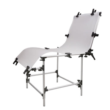 Pxel ST-6X13 Foldable Shooting Table 60x130cm Photographic Studio White Background Backdrop