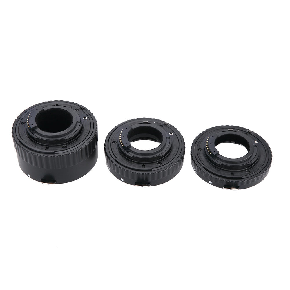 Meike MK-N-AF1-BL Electronic Mount Auto Focus Macro Extension Tube Set Ring for Nikon DSLR 36mm 20mm 12mm