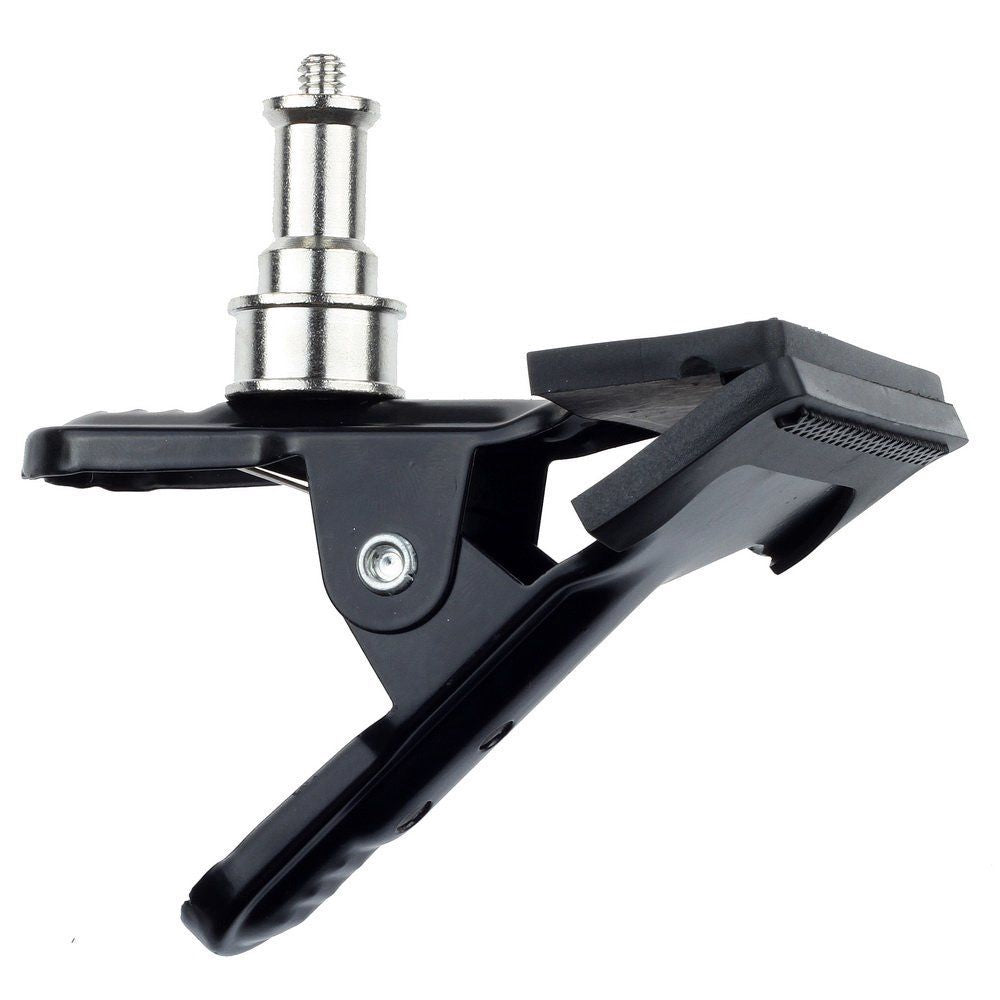 Pxel AA-CT3 Clip Clamp 1/4" Stud Spigot Holder Background Backdrop Lighting Stand