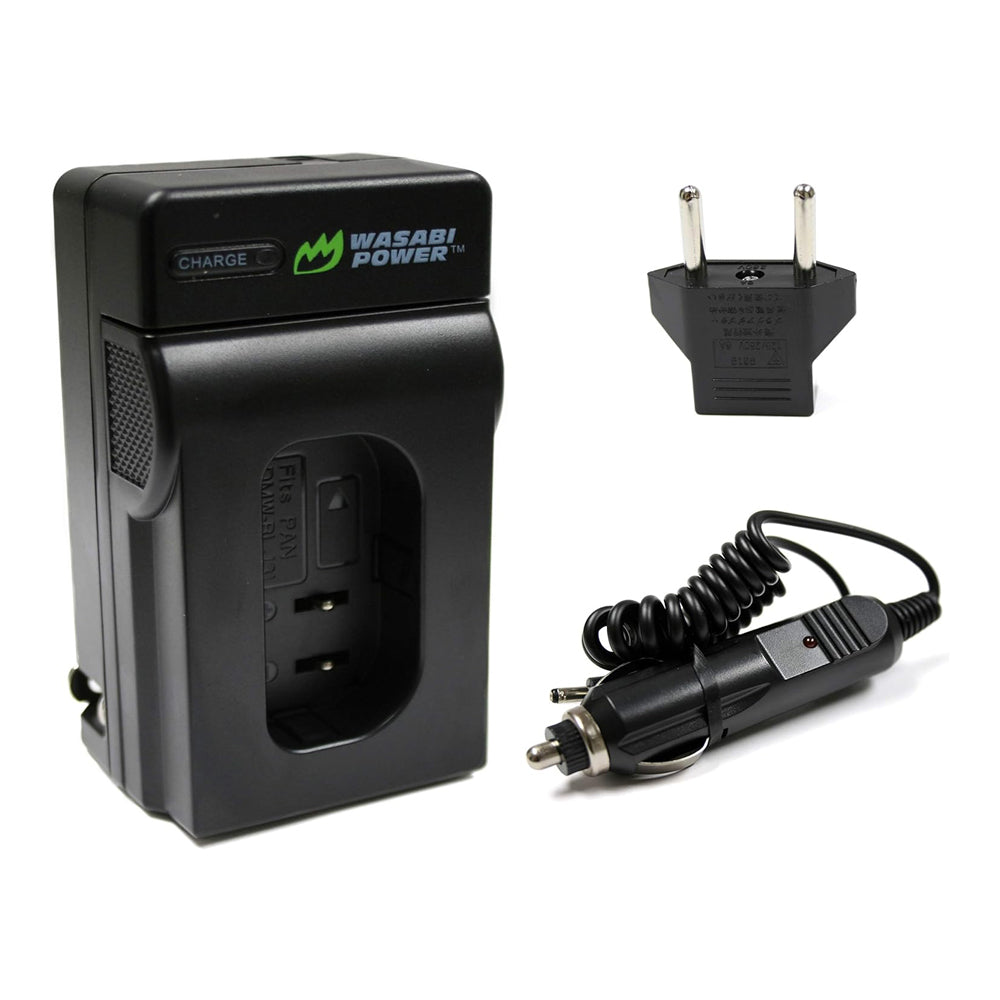 Wasabi Power Battery DMW-BLF19 BLF19 (2-Pack) and Dual Charger for Panasonic | JG Superstore