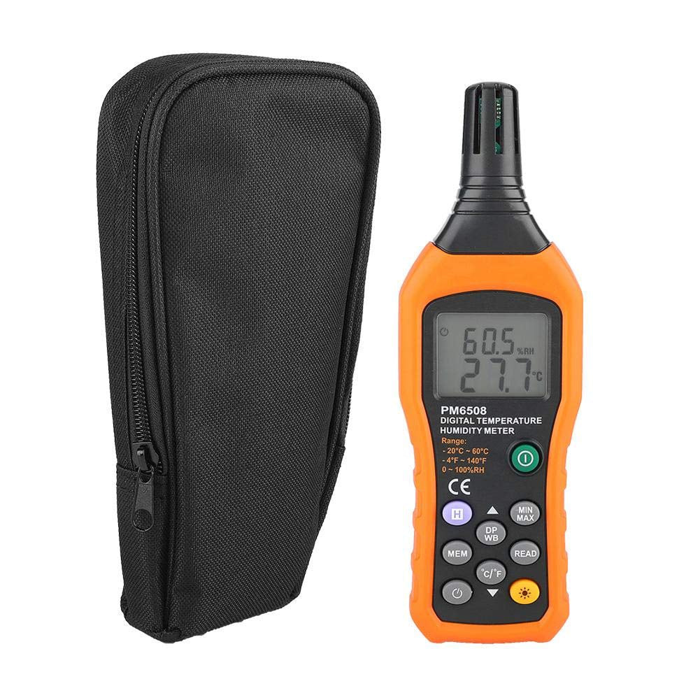 PeakMeter PM6508 Digital Temperature Humidity Hygrometer Thermometer Weather Station