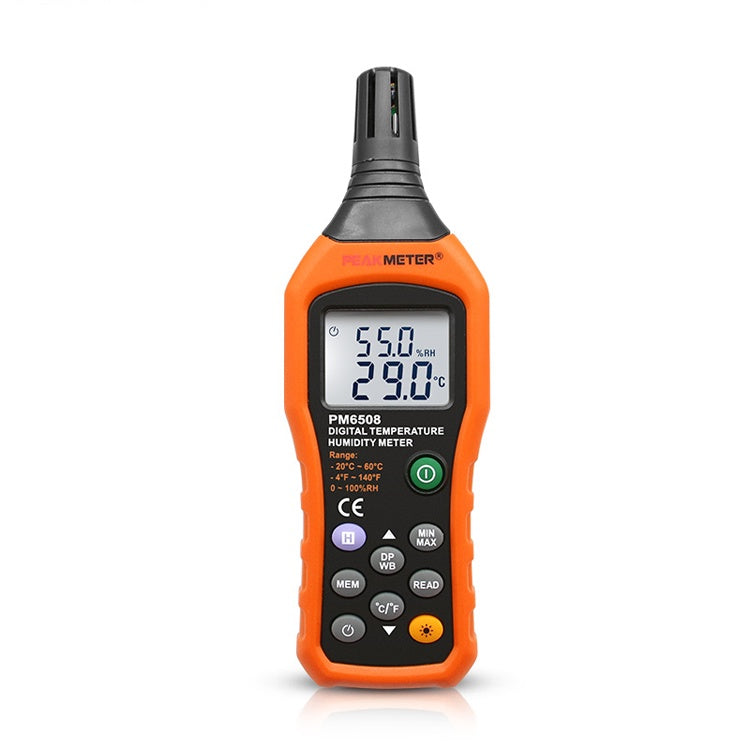PeakMeter PM6508 Digital Temperature Humidity Hygrometer Thermometer Weather Station