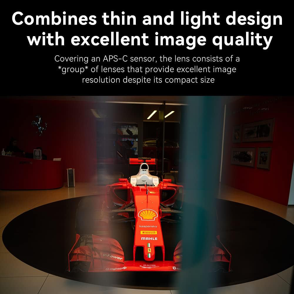 7Artisans 18mm F/6.3 Mark II APS-C Format Panasonic Olympus M43 Mount Wide Angle Prime Pancake UFO Slim Lens MF Manual Focus for Mirrorless Cameras