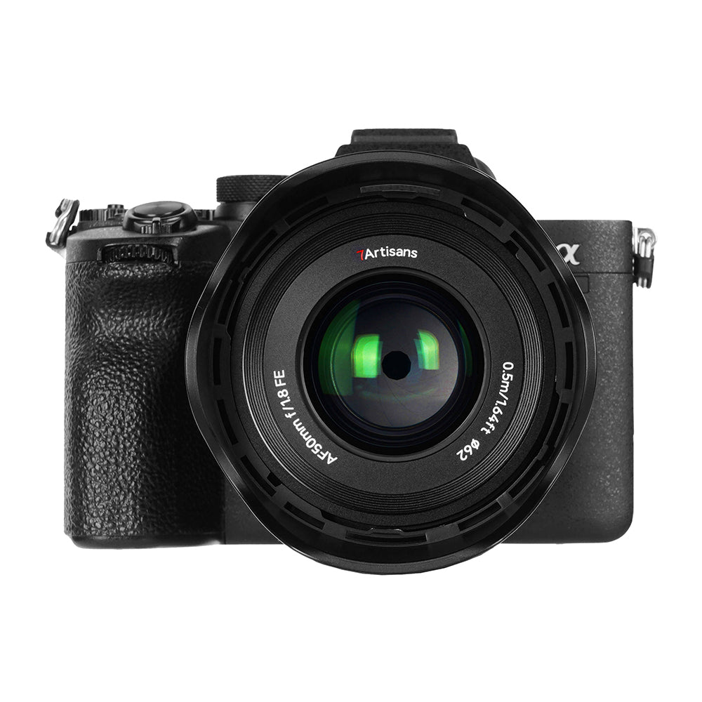 7Artisans 50mm F/1.8 Full Frame Format Nikon Z Mount Fast Aperture Portrait Prime Lens AF Autofocus for Mirrorless Cameras