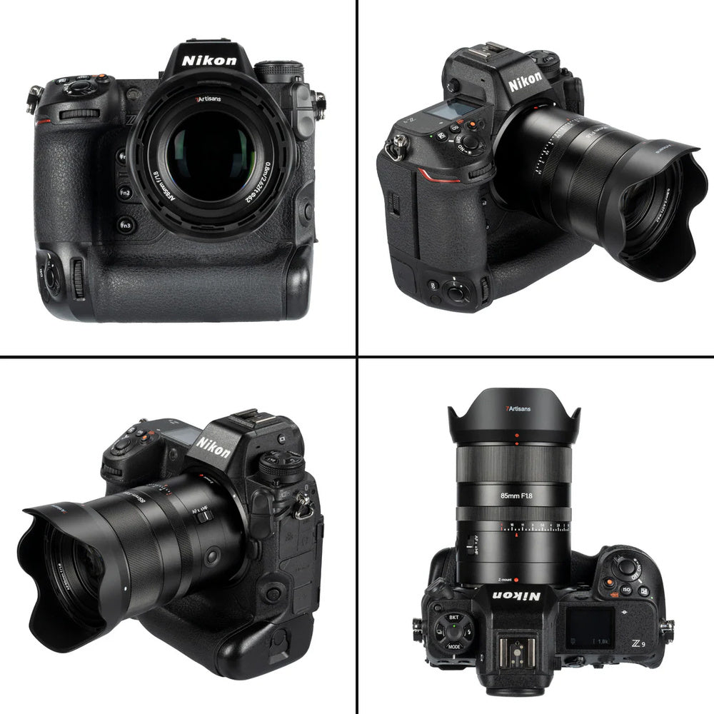 7Artisans 85mm F/1.8 STM Full Frame Format Nikon Z Mount Fast Aperture Portrait Prime Lens AF Autofocus for Mirrorless Cameras