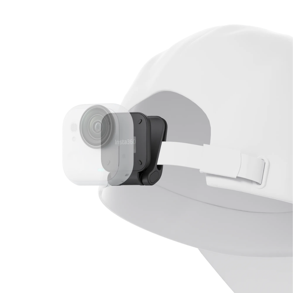 Insta360 GO Ultra Action Camera Portable Magnetic Easy Clip for Hands Free POV Shooting with 180° Adjustable Angle and Soft Silicone Padding CINSBBEC