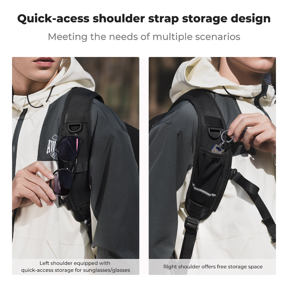 K&F Concept Multifunctional Large DSLR Camera Backpack for Travel Outdoor Photography