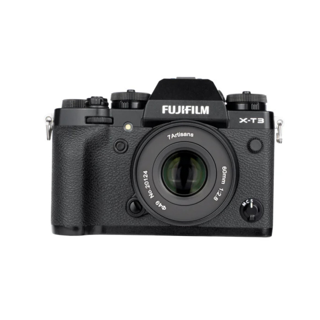 7Artisans 60mm F/2.8 Mark II APS-C Format Fujifilm X Mount Macro Telephoto Prime Lens MF Manual Focus for Mirrorless Cameras