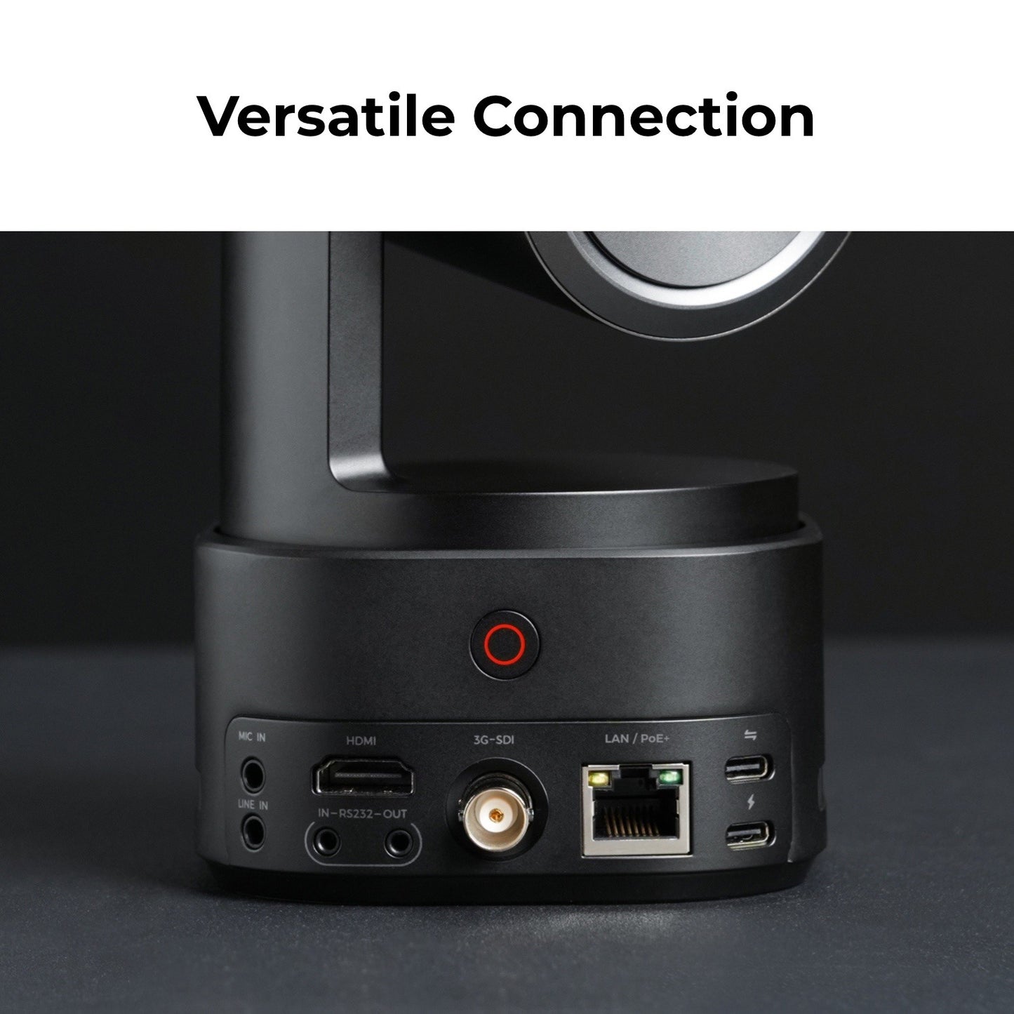 OBSBOT Tail 2 AI-Powered 4K PTZR Streaming Camera with Intelligent Auto Tracking, Up to 12x Zoom, Multi-Cam Support, NDI | HX3 Connectivity, 3-Axis Gimbal, Horizontal & Vertical Rotation for Smartphones, Tablets, Computers and Laptops