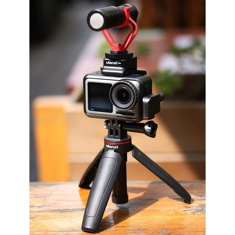 Ulanzi MT-09 Extend for Gopro Vlog Tripod Mini Portable Tripod for Gopro Hero 8 7 6 5 Black Session Osmo Action Camera