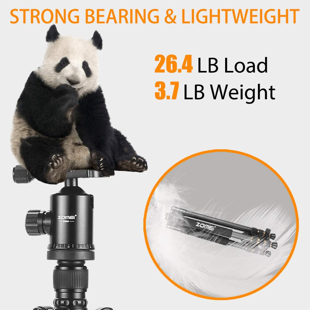 Zomei Z668 Tripod Magnesium Alloy Professiol Tripod Monopod With Ball Head For DSLR Camera