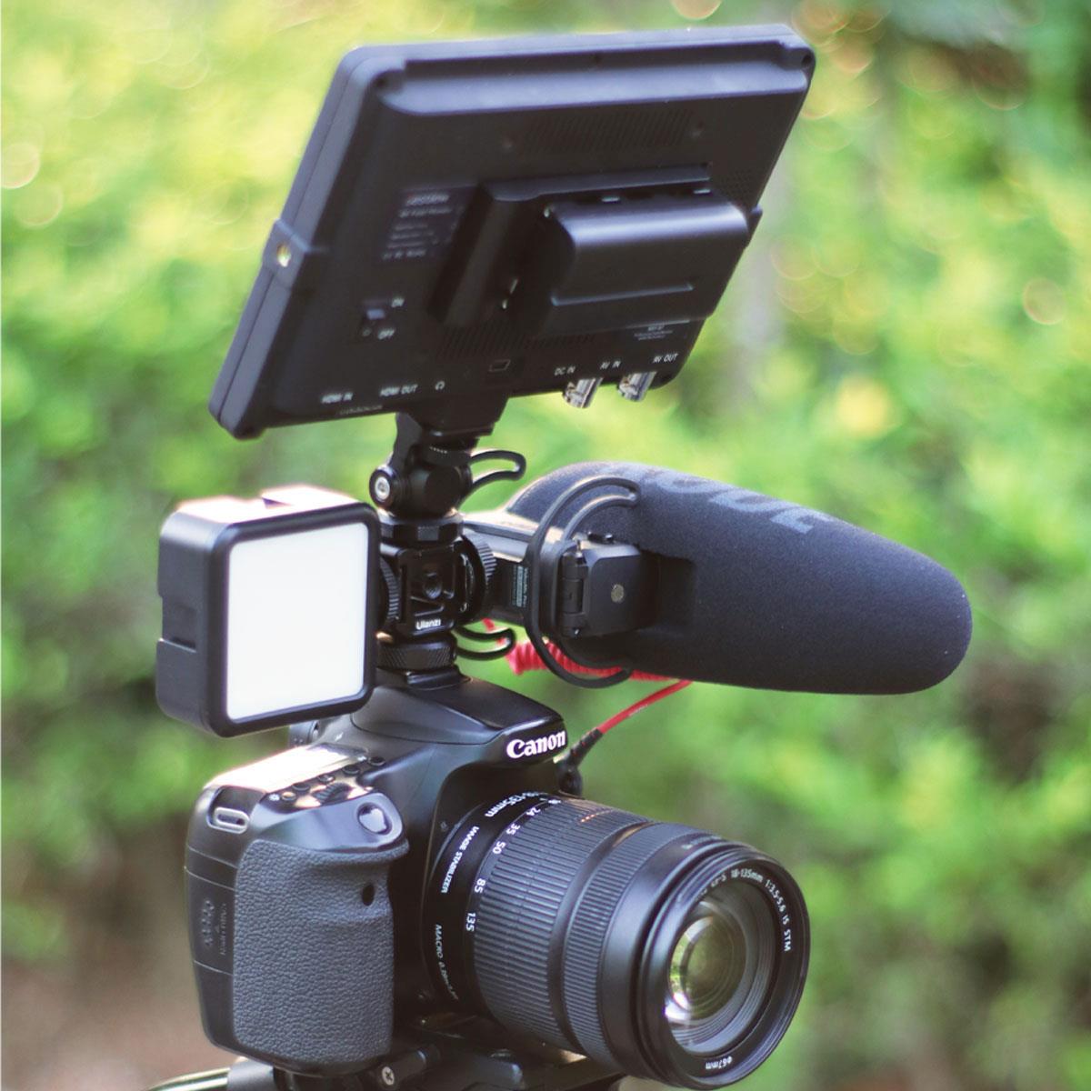 Ulanzi PT-12 Triple Cold Shoe Mount for Cameras Microphone Lights | JG Superstore