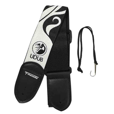 Fernando Urbandub Guitar Straps with Premium Leather Tips for Electric and Acoustic Guitars (Fire, Earth, Wind)