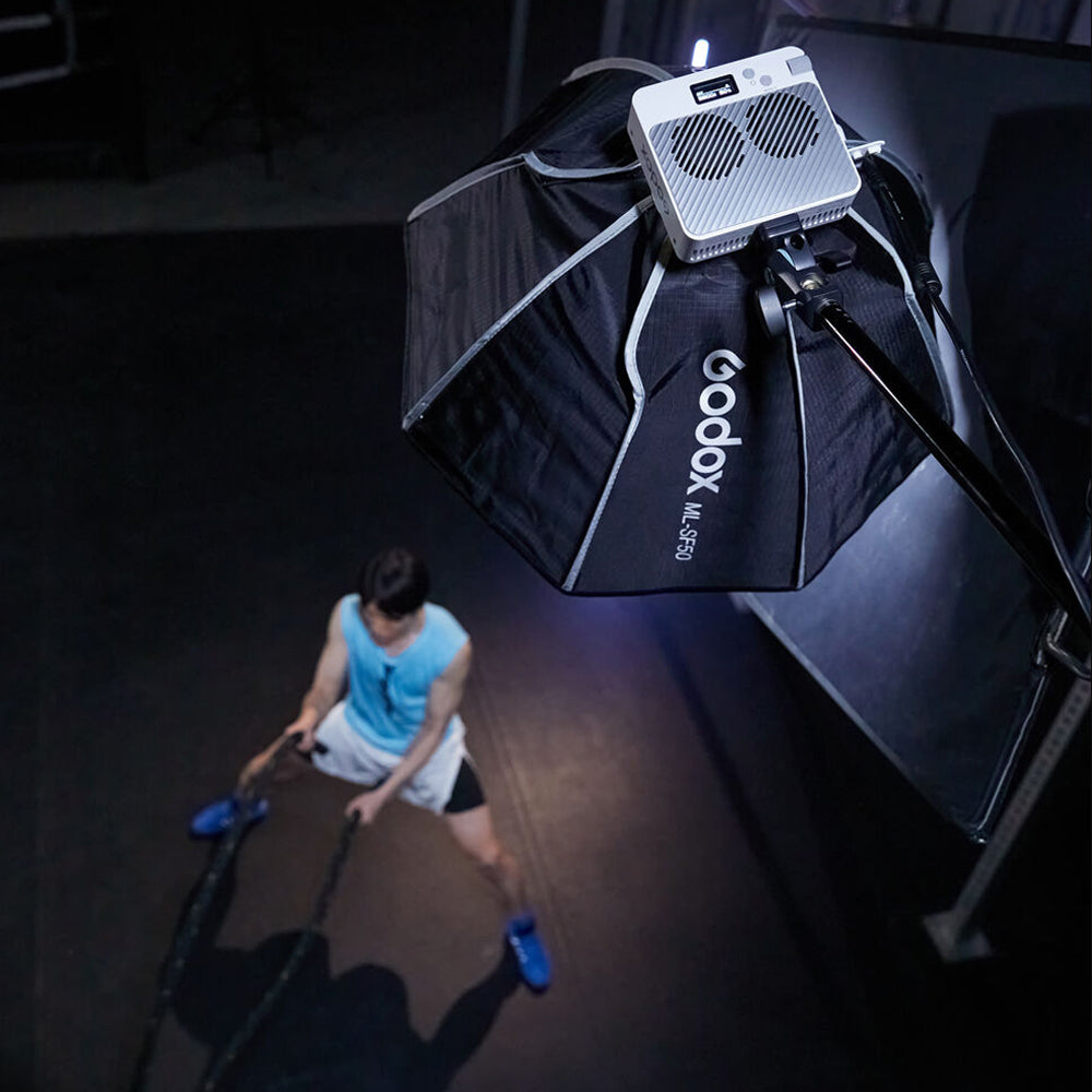 Godox ML100Bi | ML100R LED Video Lights Full RGB | Bi-Color with High CRI / TLCI, Adjustable Brightness & Color Temp, Onboard and App Control and Built-in Light Effect Presets for Photography, Videography, Live Streaming & Content Creation