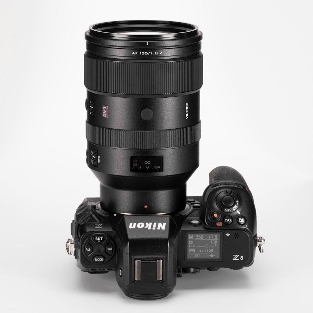 Viltrox AF 135mm  f/1.8 LAB Nikon Z Mount AF Auto Focus Fast Telephoto Prime Lens Full Frame Format with 11-Blade Diaphragm for Dreamy Bokeh, VCM Focus Motor, Multi-Layer no Coating and Weatherproof Resistance