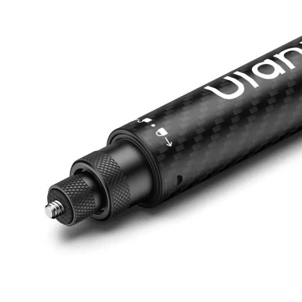 Ulanzi VL02 Carbon Fiber Selfie Stick Monopod with Up to 2.7 Meters Max Height, 1/4" Thread Hole Mount & Screw for GoPro, Insta360, DJI Osmo Action Camera | T096