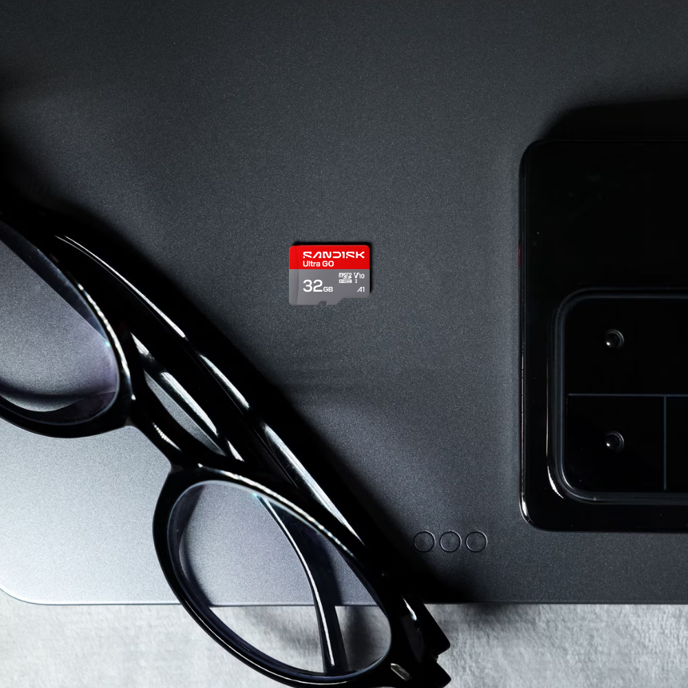 SanDisk 32GB microSDHC V10 A1 U1 UHS-I Memory Card with Up to 120MB/s Sequential Read Speed