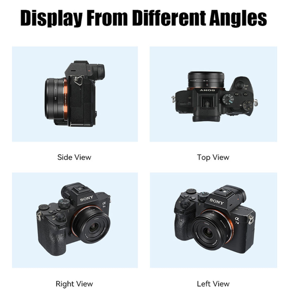 7Artisans 18mm F/5.6 Full Frame Format Nikon Z Mount Wide Angle Prime Pancake UFO Slim Lens MF Manual Focus for Mirrorless Cameras