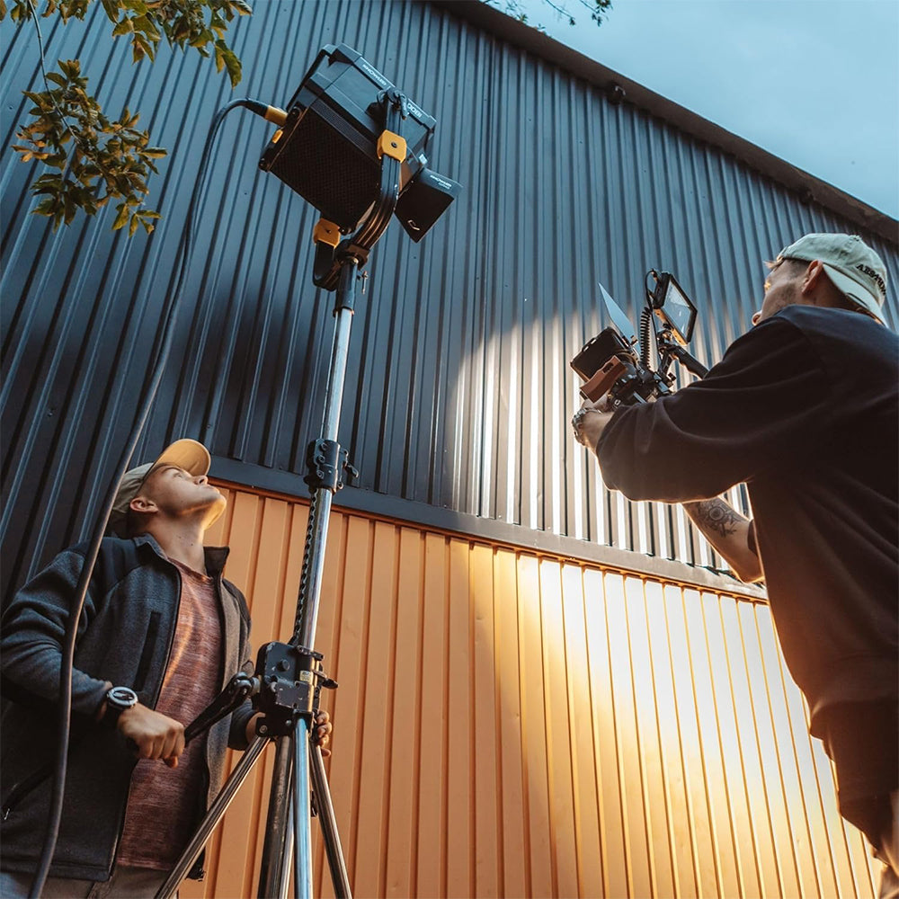 Godox KNOWLED MG2400BI Bi-Color LED Video Light 2800-6500K CCT, 11 FX Lighting Effects, DMX/RDM, CRMX, App Control, Built-in Fan Cooling System, Flash G-Mount for Professional Studio, Photography, Filmmaking, Live Streaming, Vlogging