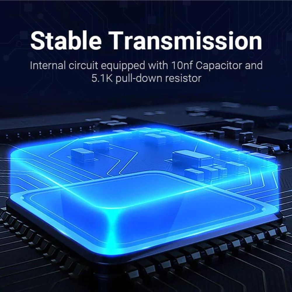 Vention USB-C Male to USB 3.0 Female OTG Adapter with High-Speed 5Gbps Transfer Speed for Laptops, Android Phone, Tablet