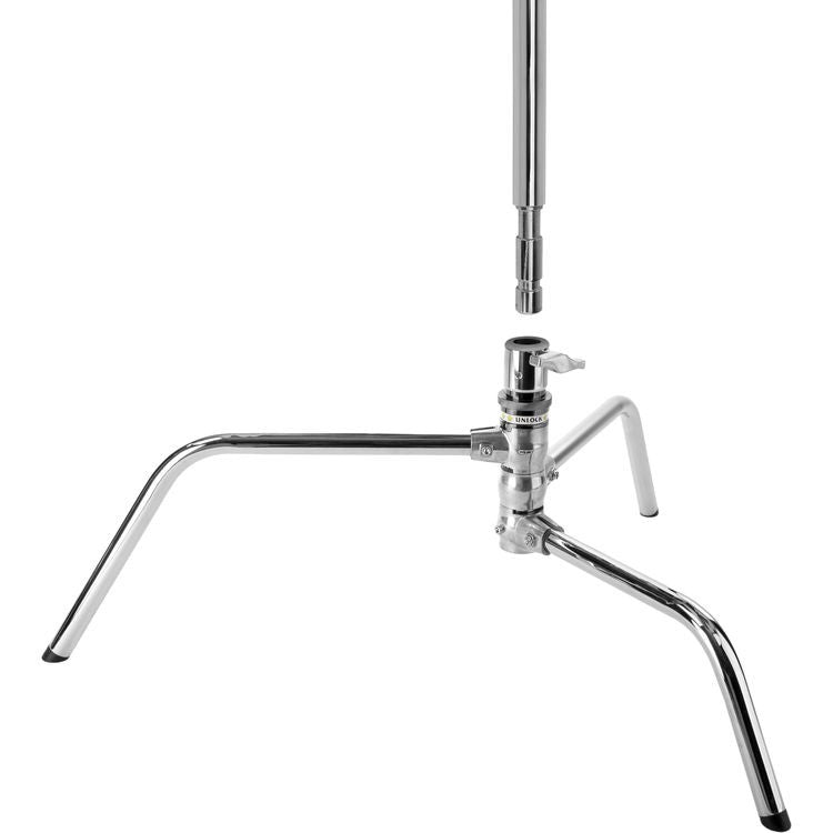 Pxel LS40 Riser C-Stand with Arm Turtle Base Kit for Studio Lighting, Reflector etc