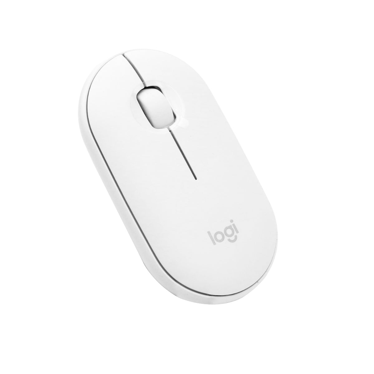 Logitech M350 Pebble Wireless Bluetooth Mouse with 1000 DPI, USB Mini Receiver, and Quiet Click for Laptop and PC
