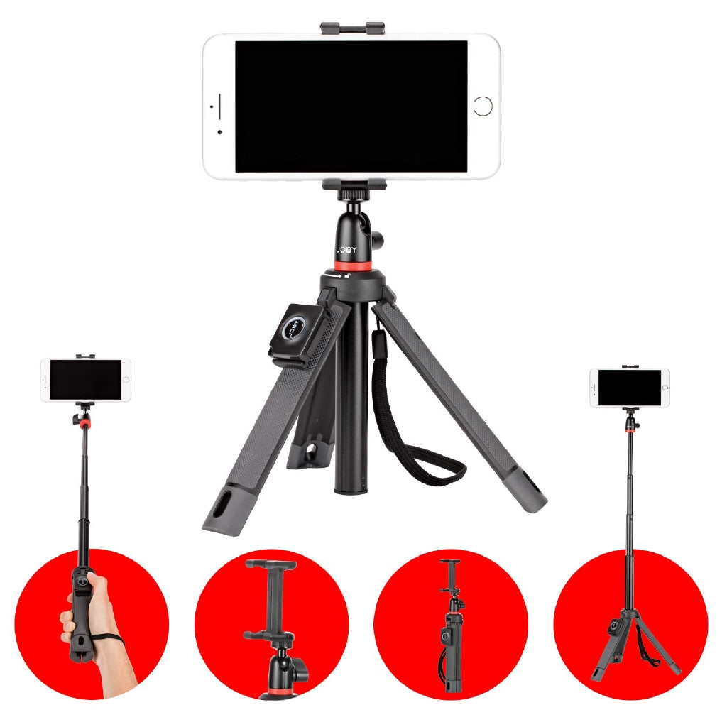 Joby 1550 TelePod Mobile for Smartphone Selfie Stick and Tripod